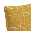 18"x18" Skyline Furniture Square Outdoor Throw Pillow Citrine: Geometric, Woven, Zipper Closure - 3 of 4
