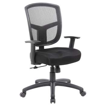 Task Chair Synchro-Tilt Black - Boss Office Products