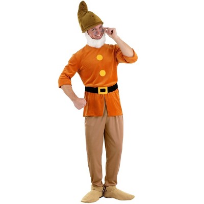 Halloweencostumes.com Large Men Doc Dwarf Costume For Adults., Orange ...