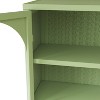 NicBex Glass Doors Storage Cabinet, Wall Cabinet Kitchen Cabinet for Kitchen, Living Room, Bathroom - 2 of 4