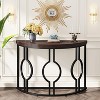 Tribesigns 43" Half Moon Console Table - 2 of 4