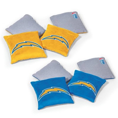 NFL Los Angeles Chargers Premium Cornhole Bean Bags - 8pk