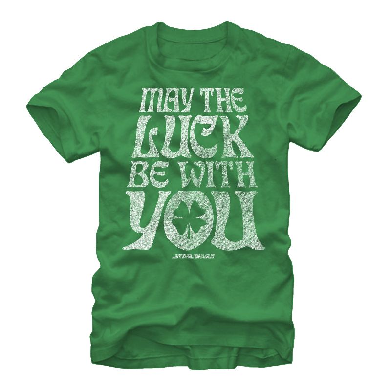 Men's Star Wars May the Luck Be With You T-Shirt, 1 of 5