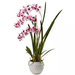 National Tree Company 33" Potted Orchid Plant