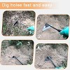 attop Pack of Weeding Tool Hollow Hoe and Japanese Sickle Garden Tool and a Pair of Professional Gardening Gloves - 4 of 4