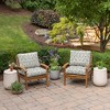 ARDEN Outdoor Plush Modern Tufted Blowfill Deep Seat Set, 24 x 24, Water Repellent, Fade Resistant - 3 of 4