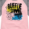 Girls' - Disney - Ruffle Some Feathers Shirt Tail Raglan Graphic T-shirt - 2 of 3