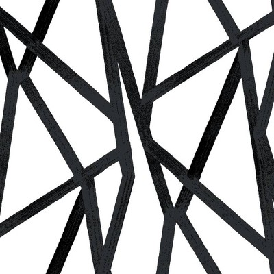 Tempaper Intersections Self-Adhesive Removable Wallpaper