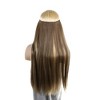 Unique Bargains Women's Straight Long Hair Hair Extensions High Temperature Fiber Mixed Light Brown 1 Pc - 2 of 3