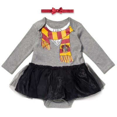 Harry Potter Infant Baby Girl Costume - Halloween Hooded Dress