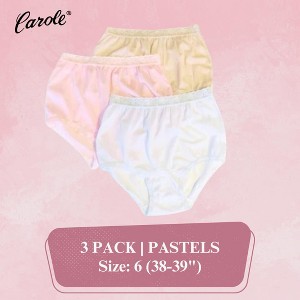 Carole Women's 100% Nylon Lace Trim Panties - 1 of 4