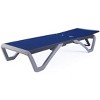 Kozyard Alan Adjustable Patio Chaise Lounge Chair with Table– Full Flat Reclining Aluminum Frame with Durable Resin Legs - 4 of 4