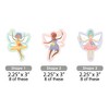 Big Dot of Happiness Let's Be Fairies - DIY Shaped Fairy Garden Birthday Party Cut-Outs - 24 Count - 3 of 4