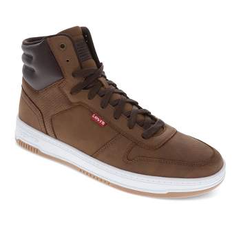 Levi's Mens Drive Hi CBL Synthetic Leather Casual Hightop Sneaker Shoe