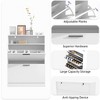 ORRD White Slim Shoe Cabinet, 2 Flip-Drawer Hidden Storage for Entryway & Hallway - 4 of 4