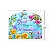 Briarwood Lane Spring Art Sign 8.25x10.25 All Things Are Possible For Spring Art Sign - 2 of 4