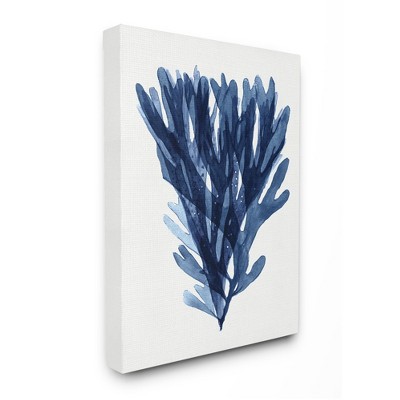 Stupell Industries Nautical Blue Sea Kelp over Minimal White
