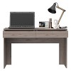 NicBex Home Office Desk 17.7" L Modern Writing Desk with 2 Large Drawers and Wooden Desktop for Office, Study, Living Room - 2 of 4