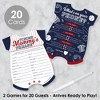 Big Dot of Happiness Batter Up - Baseball - 2-in-1 Baby Shower Cards - Activity Duo Games - Set of 20 - 2 of 4