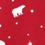 classic red polar bear