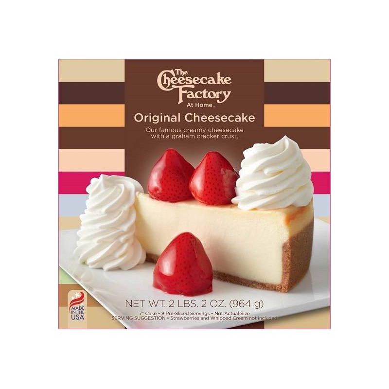 The Cheesecake Factory Frozen Original Cheesecake - 34oz, 1 of 8