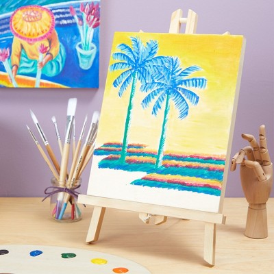 8x10 Natural Pinewood Unfinished Wooden Canvas Boards for Painting