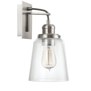 Capital Lighting Fallon 1 - Light Wall Light in  Brushed Nickel - 1 of 4