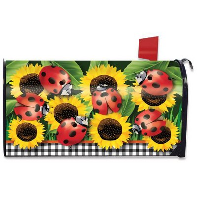 Briarwood Lane Ladybugs And Sunflower Summer Large Magnetic Mailb