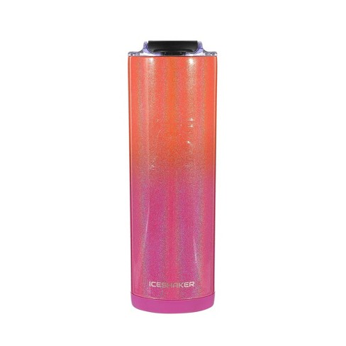 Ice Shaker 20oz Skinny Steel Tumbler - White