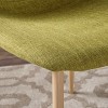 TinyHomie Mid-Century Modern Fabric Upholstered Dining Chairs, Set of 2 - 4 of 4