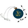 University of Missouri - Kansas City Primary Logo Mini Small Tiny Wood Christmas Tree Holiday Ornament - 4 of 4