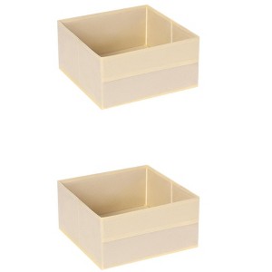 REGALWOVEN Fabric Reinforced Storage Bin for Organizing Clothes Books 2 Pcs - 1 of 4