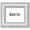 PosterPalooza | Photo Size Classic Silver Picture Frame - UV Acrylic, Foam Board Backing, Hanging Hardware - 2 of 4
