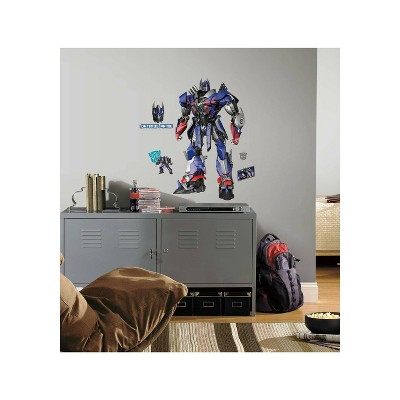 Transformers: Age of Extinction Optimus Prime Peel and Stick Giant Wall Decal - RoomMates