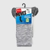 Hanes Premium Men's Performance Filament Crew Socks 4pk - 6-12 - 3 of 4