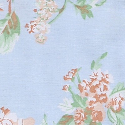 pattern - floral - blue/pink