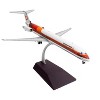 McDonnell Douglas MD-81 Commercial Aircraft "Frontier Airlines" White w/Red & Orange 1/200 Diecast Model Airplane by GeminiJets - 4 of 4