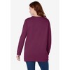 Woman Within Women's Plus Size Fleece Sweatshirt - 3 of 4