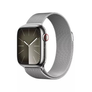 Refurbished Apple Watch Series 9 (2023, 9th Generation) Stainless Steel Case - Target Certified Refurbished - 1 of 4