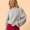 Blogilates Women's Marshmallow Mockneck Sweatshirt - 4 of 4