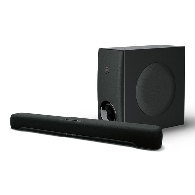 Yamaha SR-C30A 2.1 Channel Compact Sound Bar System with Wireless 50W Subwoofer