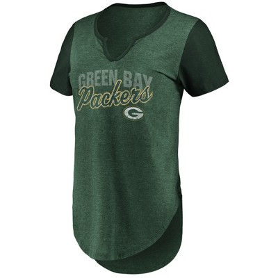 green bay packers women's t shirts