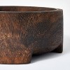 Dark Wood Bowl - Threshold™ designed with Studio McGee - image 3 of 4