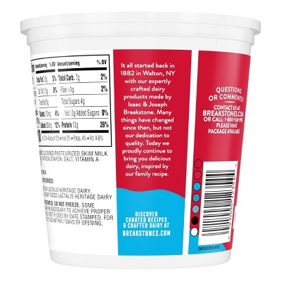 Breakstone's Low Fat Cottage Cheese - 24oz : Target