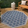 JONATHAN Y Trebol Moroccan Trellis Textured Weave Indoor/Outdoor Area Rug - 4 of 4