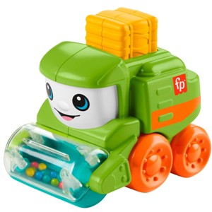 Fisher-Price Baby Toy Rollin’ Tractor Push-Along Vehicle with Fine Motor Activities for Infants Ages 6+ Months - 1 of 4