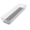 Lexi Home 13" x 4" Acrylic Kitchen Organizer with Rubber Lining - 3 of 4