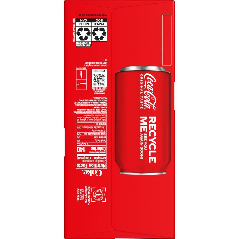 Coca-Cola - 24pk/12 fl oz Cans, 5 of 10