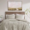 Fisfet Hand Embellished Framed Canvas Abstract Landscape Wall Art - 2 of 4