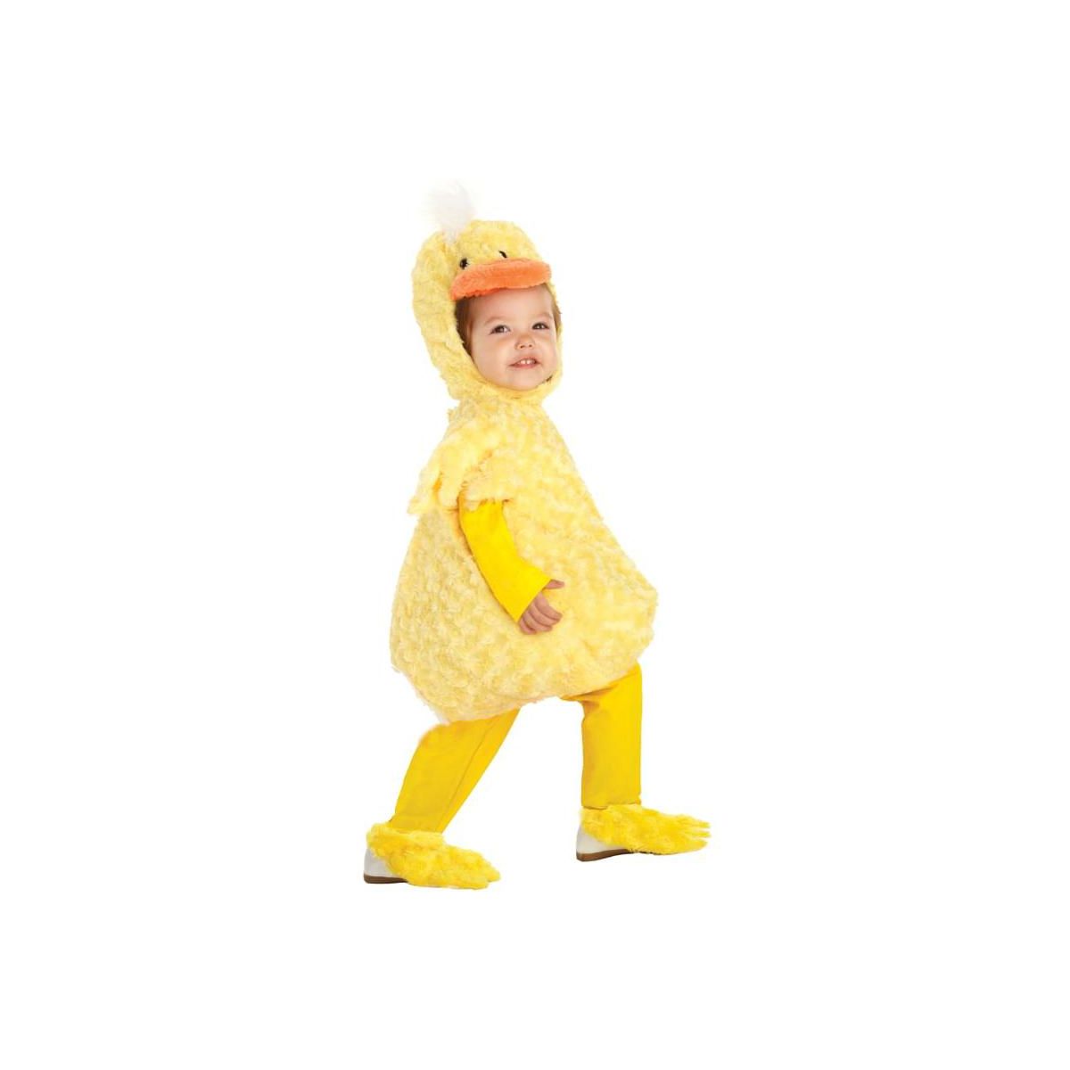 Underwraps Costumes Belly Babies Yellow Duck Costume Child Toddler